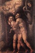 Pontormo, Jacopo The Expulsion from Earthly Paradise USA oil painting artist